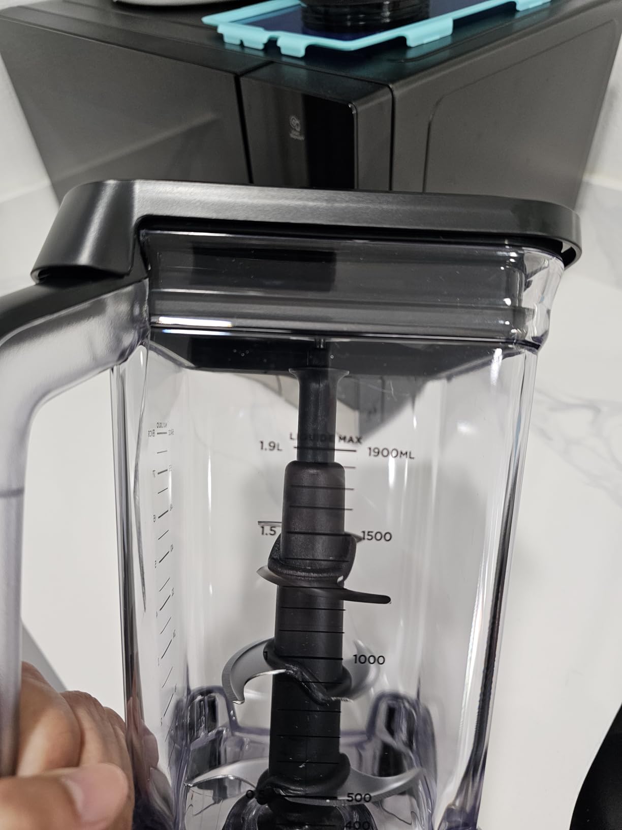 Ninja BN751 Professional Plus DUO Blender, 1400 Peak Watts, 3 Auto-IQ Programs for Smoothies, Frozen Drinks & Nutrient Extractions, 72-oz. Total Crushing Pitcher & (2) 24 oz. To-Go Cups, Black - Customer Photo 2