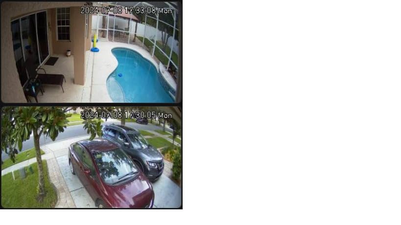 Amcrest 5MP AI Turret IP PoE Camera w/ 49ft Nightvision, Security IP Camera Outdoor, Built-in Microphone, Human & Vehicle Detection, Active Deterrent, 129° FOV, 5MP@20fps IP5M-T1277EW-AI - Customer Photo 2