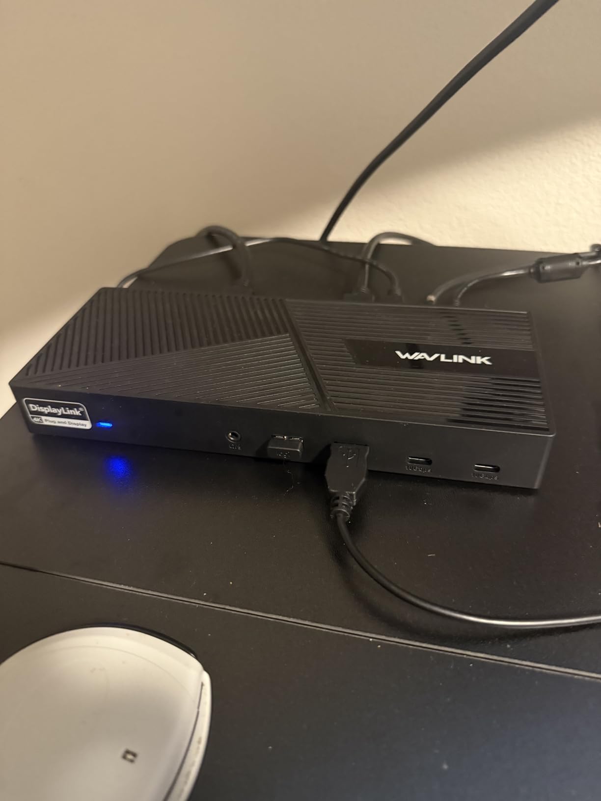 WAVLINK DisplayLink Docking Station Triple Monitor 4K@60Hz for 3 Monitors, 100W Charging for Thunderbolt 4/3, USB C M1 M2 M3 M4 Mac/Windows/Chrome - 3 HDMI, 2 DP, 6 USB Ports, 160W Power, LAN, Audio Customer Review WAVLINK DisplayLink Docking Station Triple Monitor 4K@60Hz for 3 Monitors, 100W Charging for Thunderbolt 4/3, USB C M1 M2 M3 M4 Mac/Windows/Chrome - 3 HDMI, 2 DP, 6 USB Ports, 160W Power, LAN, Audio - Customer Photo 4