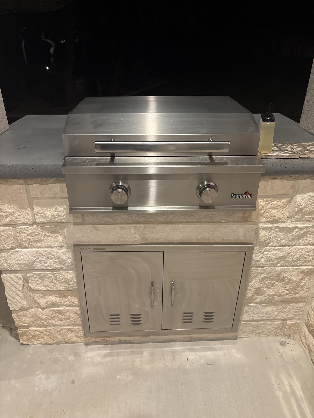 Stanbroil 28-Inch Premium Built-In Liquid Propane Griddle for Outdoor Kitchen Grill, Durable Stainless Steel 2-Burner Flat Top Grill with Lid for BBQ Island, 34,000 BTUs Customer Review Stanbroil 28-Inch Premium Built-In Liquid Propane Griddle for Outdoor Kitchen Grill, Durable Stainless Steel 2-Burner Flat Top Grill with Lid for BBQ Island, 34,000 BTUs - Customer Photo 1