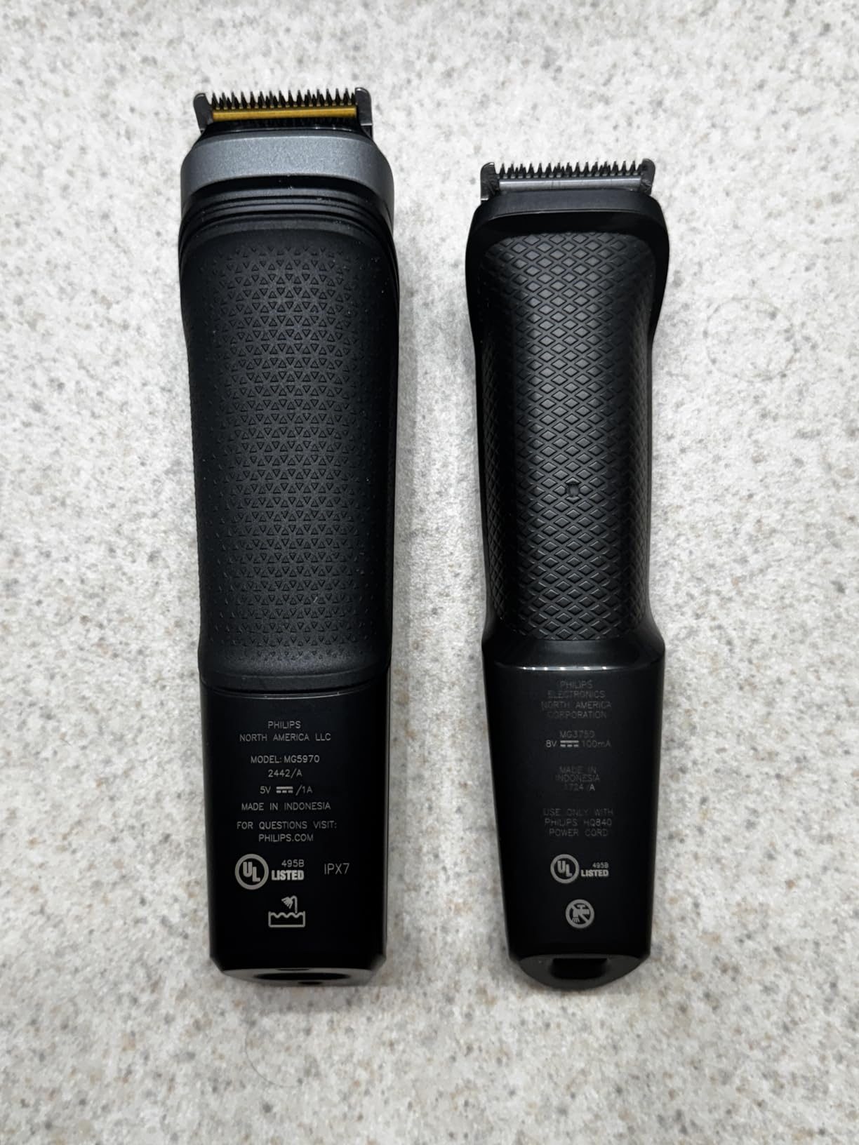 Philips Norelco Multigroom 5000 Series, All-in-One Trimmer and Hair Clipper, 18-Piece Men's Grooming Kit for Beard, Face, Hair, Body and Intimate Areas, No Blade Oil Needed, Model MG5910/49 - Customer Photo 2