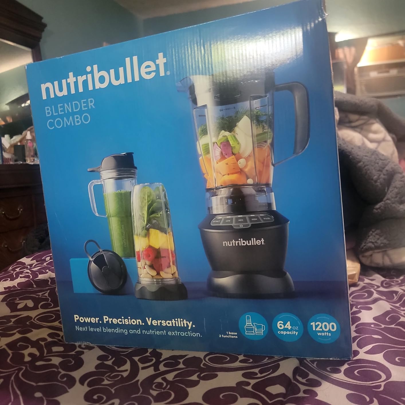 nutribullet Full-Size Blender Combo 1200W – NBF50500 - Dark Gray - Customer Photo 2