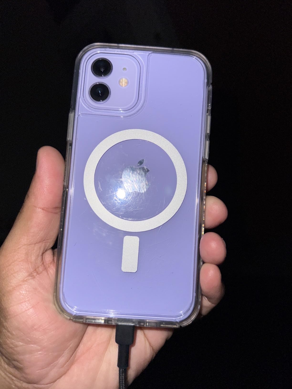 OtterBox Symmetry Clear Series+ Case with MagSafe for iPhone 12 & iPhone 12 Pro (Only) - Non-Retail Packaging - Clear - Customer Photo 1
