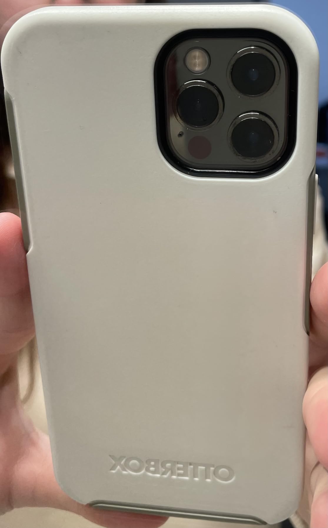 OtterBox Symmetry Clear Series+ Case with MagSafe for iPhone 12 & iPhone 12 Pro (Only) - Non-Retail Packaging - Clear - Customer Photo 2