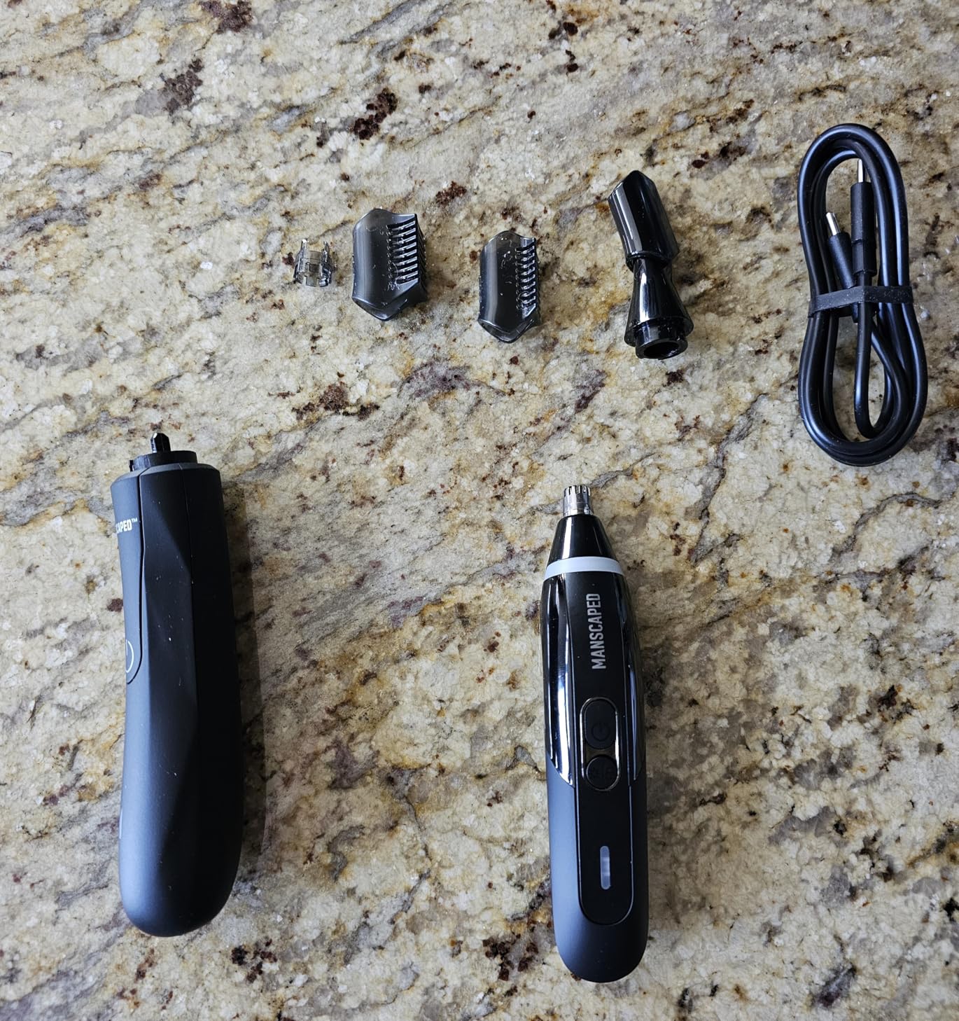 MANSCAPED The Weed Whacker 2.0 Electric Nose & Ear Hair Trimmer – 7,000 RPM Precision Tool with Rechargeable Battery, Wet/Dry, Easy to Clean, Improved Stainless Steel Replaceable Blade - Customer Photo 1
