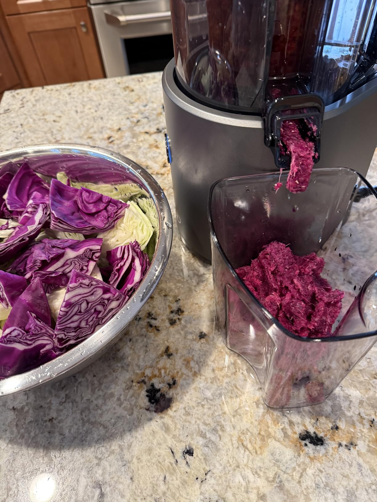Omega Effortless Batch Cold Press Juicer - Hands Free Vegetable and Fruit Masticating Juicer Machine with 68-oz. capacity, Extra Large Hopper No-Prep whole recipe juicing - Customer Photo 2