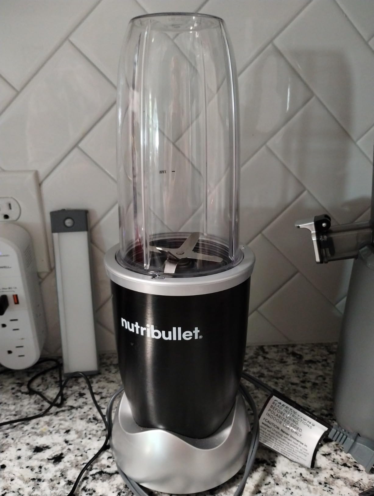 NutriBullet Special Edition NutriBullet Pro 900 - Watt Blender (MatteBlack) - Customer Photo 2