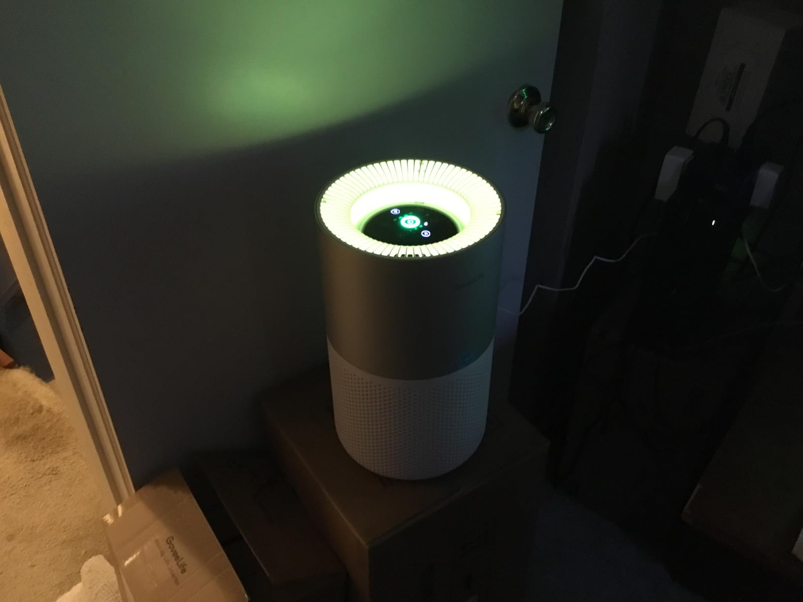 GoveeLife Smart Air Quality Monitor with PM2.5, WiFi, Temperature & Humidity Sensors, LED Display, 2s Refresh, 2-Year Data Storage, for Home & Office Wired - Customer Photo 2