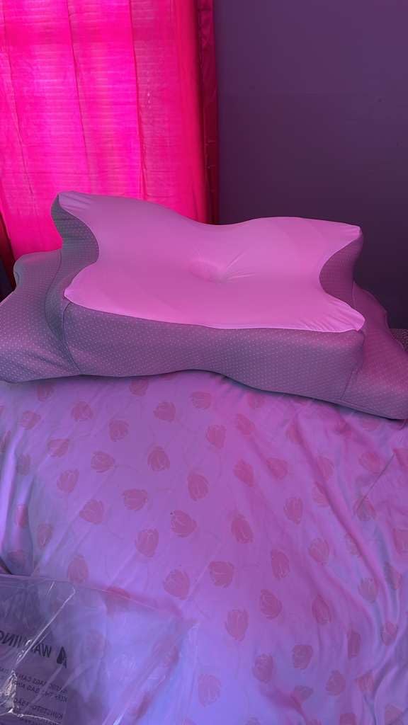 Ultra Pain Relief Cooling Pillow for Neck Support, Adjustable Cervical Pillow Cozy Sleeping, Odorless Ergonomic Contour Memory Foam Pillows, Orthopedic Bed Pillow for Side Back Stomach Sleeper Customer Review Ultra Pain Relief Cooling Pillow for Neck Support, Adjustable Cervical Pillow Cozy Sleeping, Odorless Ergonomic Contour Memory Foam Pillows, Orthopedic Bed Pillow for Side Back Stomach Sleeper - Customer Photo 1