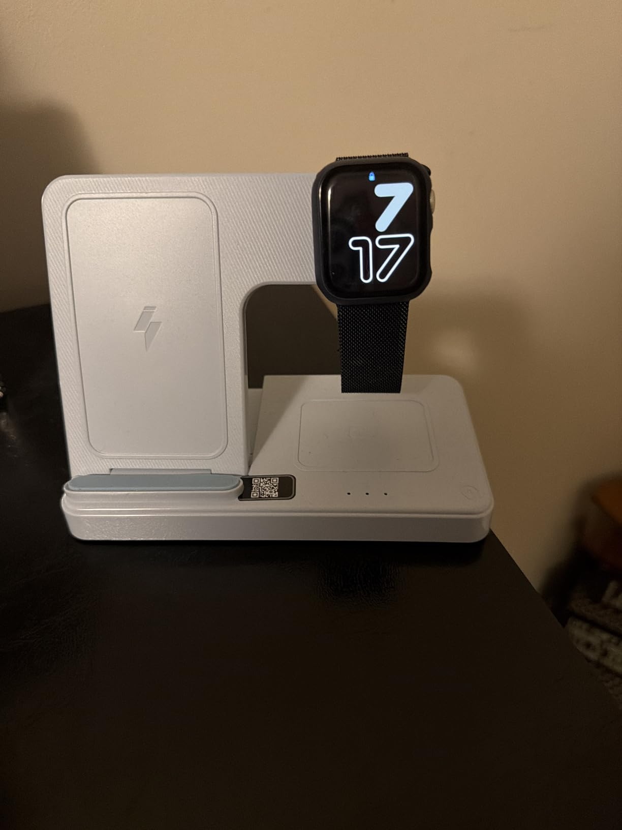 Wireless Charger iPhone Charging Station: 3 in 1 Charger Stand Multiple Devices for Apple - iPhone 17 16e 16 15 14 Pro Max 13 12 11 - Watch 11 10 9 8 7 6 5 4 3 2 SE and Ultra Series - Airpods 4 3 Pro customer photo 2