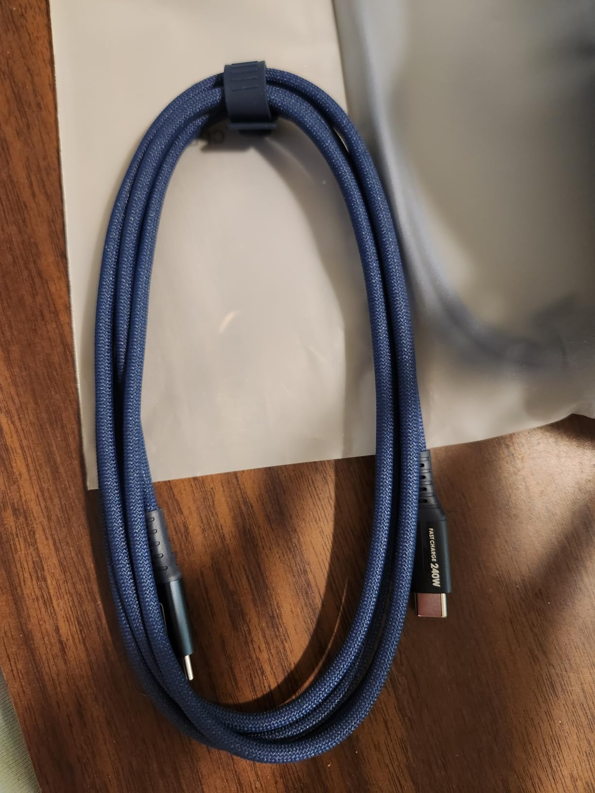INIU USB C to USB C Cable, 240W Fast Charging Type C Charger Cord, Braided USBC Phone Charger Cable for iPhone 17 16 Pro Max Samsung S26 S25 Laptops MacBook Air 15 M3 iPad Switch [6.6ft+6.6ft Black] customer photo 2