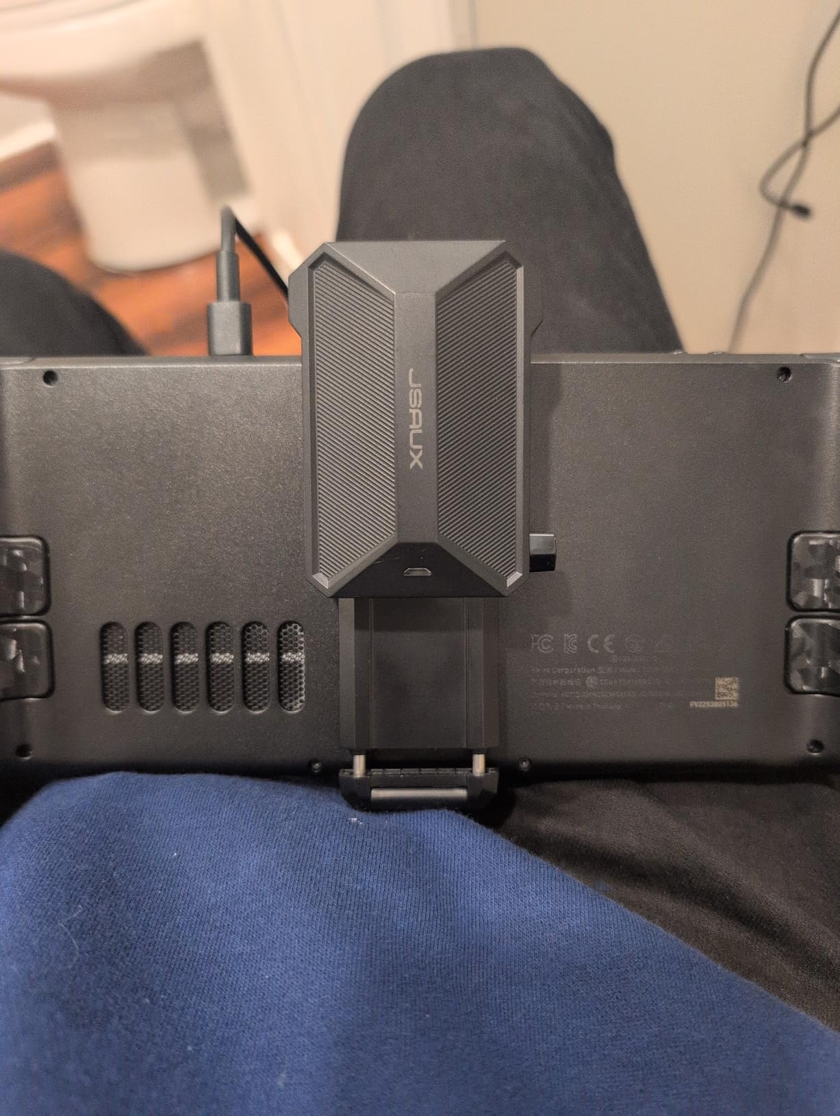 JSAUX Cooling Fan for Steam Deck - Innovative Cooler with Stand Compatible with Steam Deck OLED customer photo 1