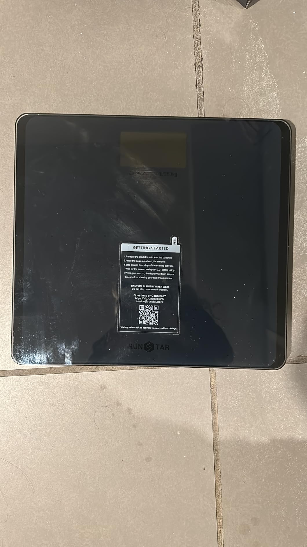 550lb Bathroom Digital Scale for Body Weight with Ultra-Wide Platform and Large LCD Display, Accurate High Precision Scale with Extra-High Capacity - Customer Photo 1