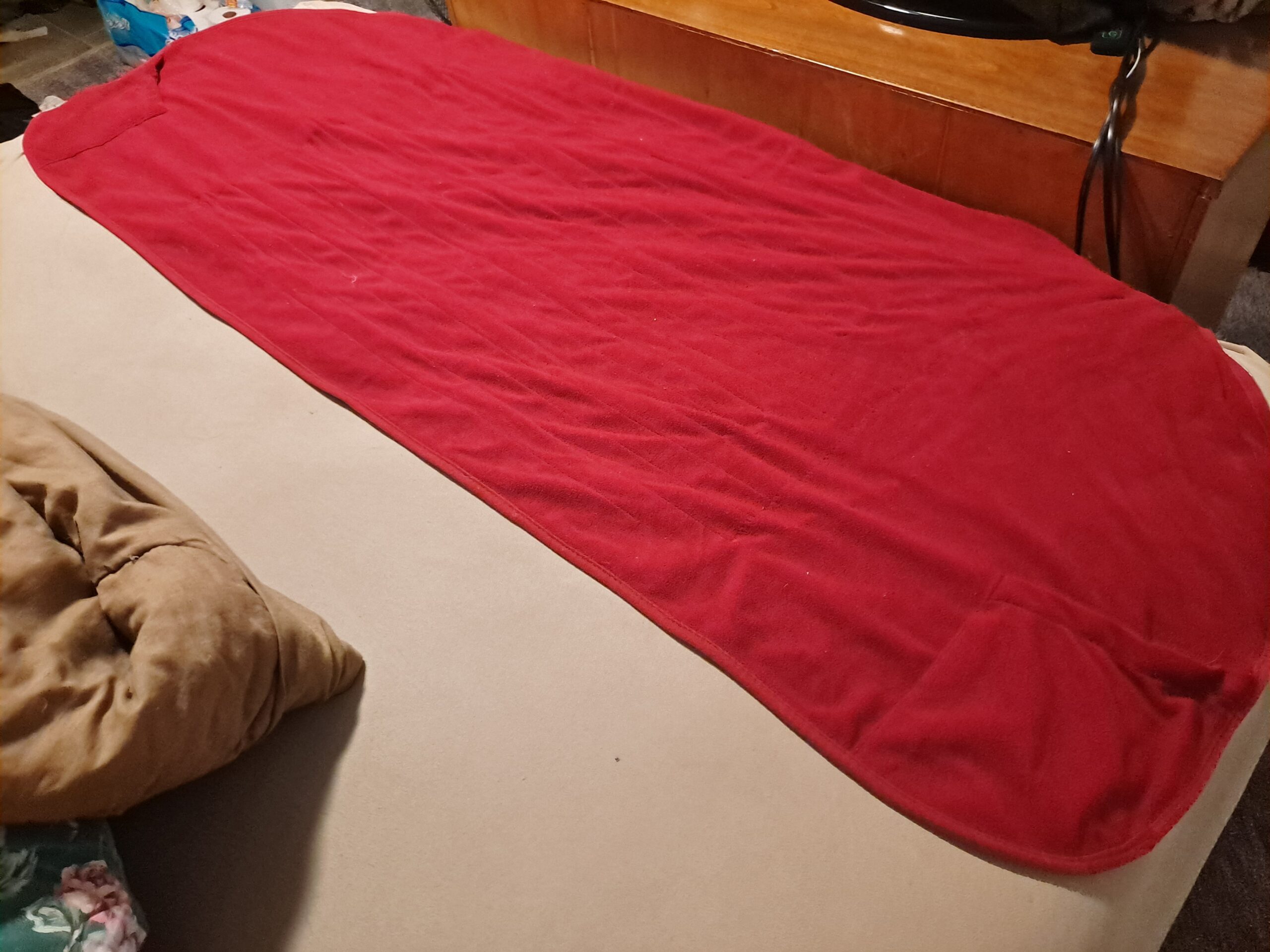 Sunbeam Royal Posh Velvet Heated Electric Blanket Queen Size, 90 Sunbeam Royal Posh Velvet Heated Electric Blanket Queen Size, 90