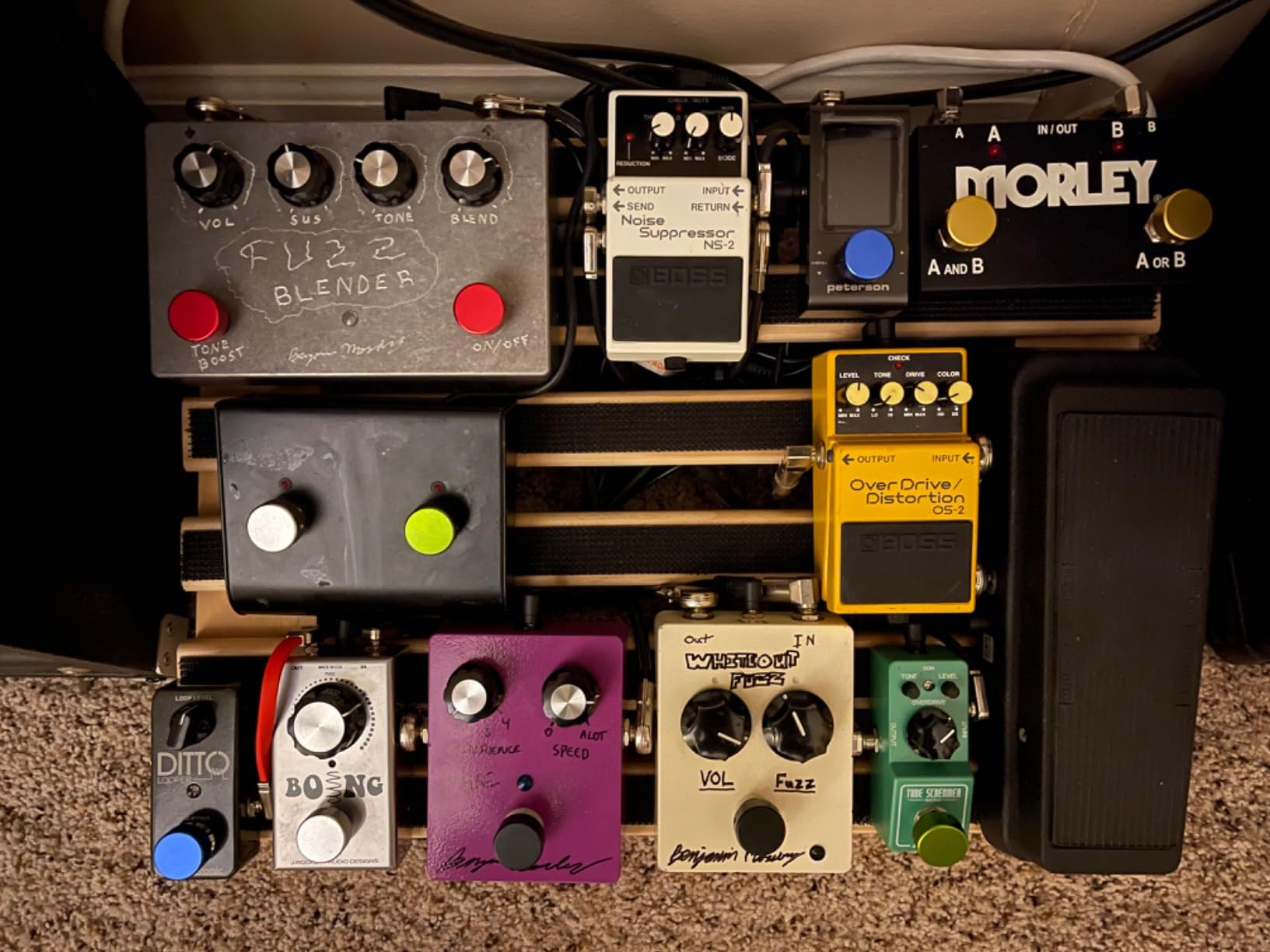 Peterson StroboStomp Mini | Mini Pedal Strobe Tuner - Customer Photo 1