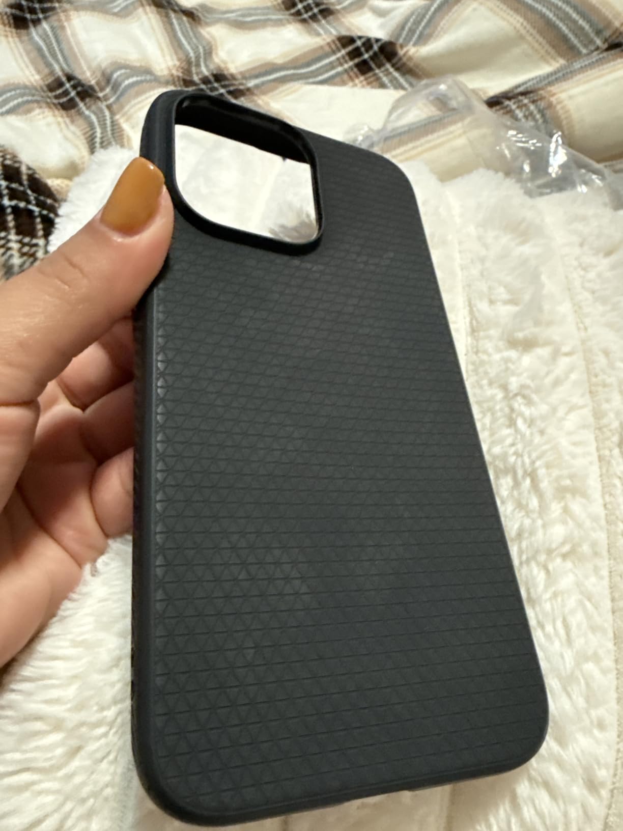 Spigen Liquid Air Designed for iPhone 15 Case (2023) [Military-Grade Protection] - Matte Black - Customer Photo 2