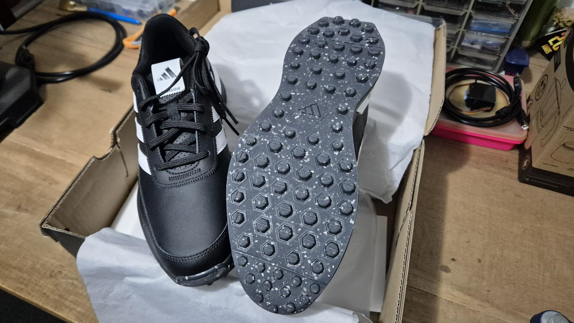 Mens S2g Spikeless Leather 24 Golf Shoes customer photo 1