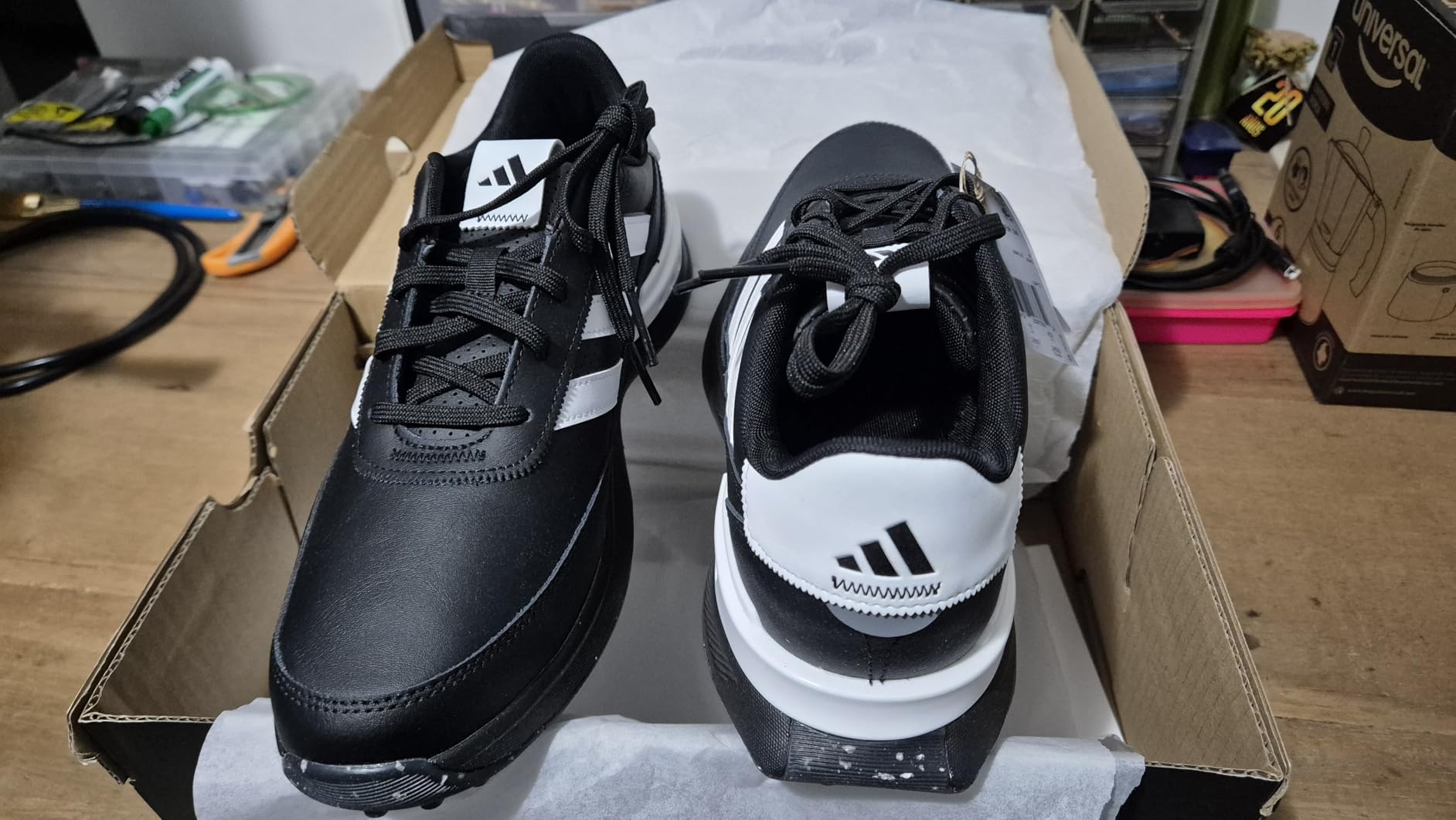 Mens S2g Spikeless Leather 24 Golf Shoes customer photo 2