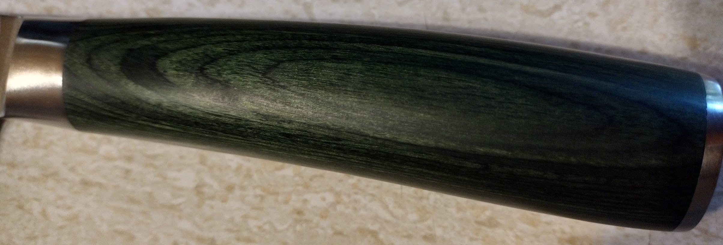 HexClad Nakiri Knife - 6.5-Inch Japanese Damascus Stainless Steel Blade with Pakkawood Handle Customer Review HexClad Nakiri Knife - 6.5-Inch Japanese Damascus Stainless Steel Blade with Pakkawood Handle - Customer Photo 3
