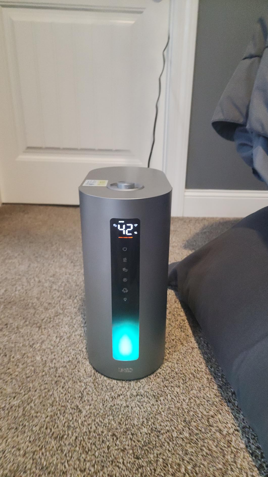 DREO 6L Humidifiers for Bedroom, Smart Warm & Cool Mist for Large Room, 60Hr Quiet Runtime for Baby, Plant, Humidity Sensor, Indicator Light, 12H Timer, Google/Alexa, HM713S - Customer Photo 2