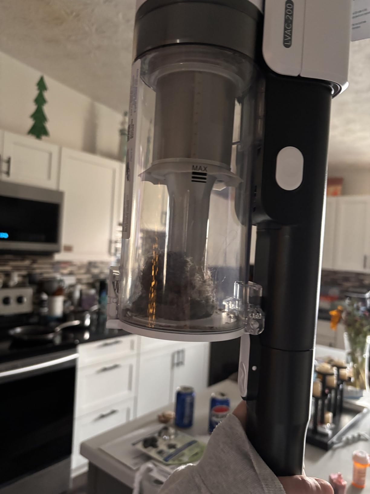 LEVOIT Cordless Vacuum Cleaner, Stick Vac with Tangle-Resistant Design, Up to 50 Minutes, Powerful Suction, Rechargeable, Lightweight, and Versatile for Carpet, Hard Floor, Pet Hair, LVAC-200 customer photo 2