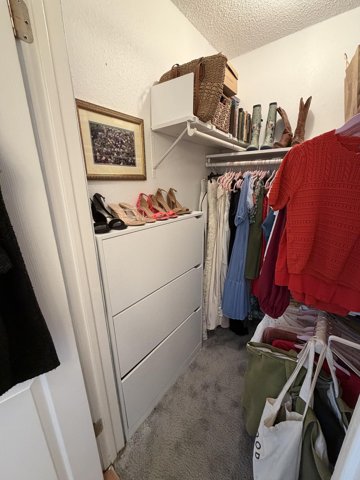 Shoe Cabinet with 3 Flip Drawers, Hidden Wood Shoe Cabinet,Freestanding Shoe Storage Cabinet for Entryway Hallway.White. 47.2 Shoe Cabinet with 3 Flip Drawers, Hidden Wood Shoe Cabinet,Freestanding Shoe Storage Cabinet for Entryway Hallway.White. 47.2