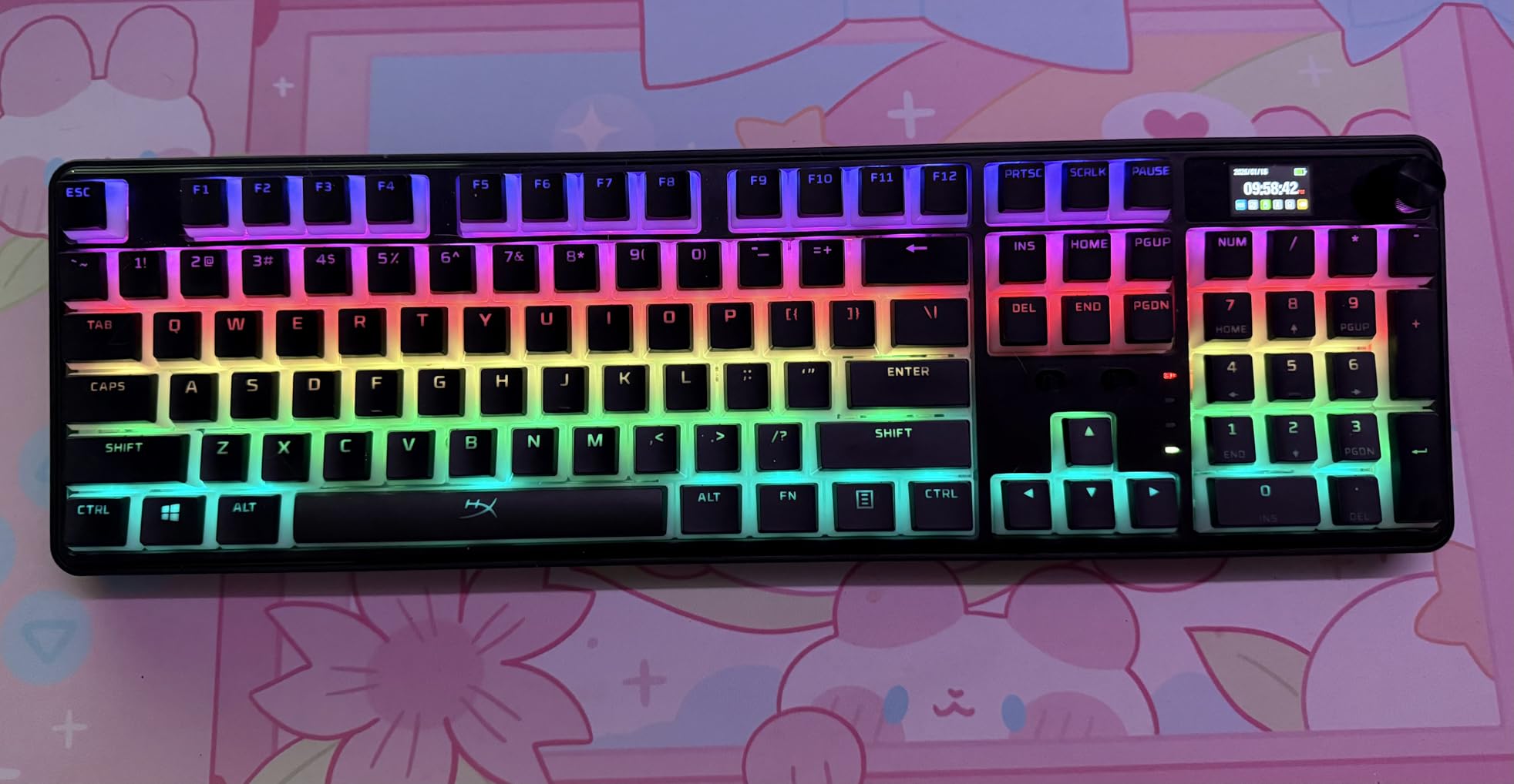 Redragon K668 RGB Gaming Keyboard, 108 Keys Wired Mechanical Keyboard w/Extra 4 Hotkeys, Sound Absorbing Foams, Hot-swappable Socket, Red Switch customer photo 1