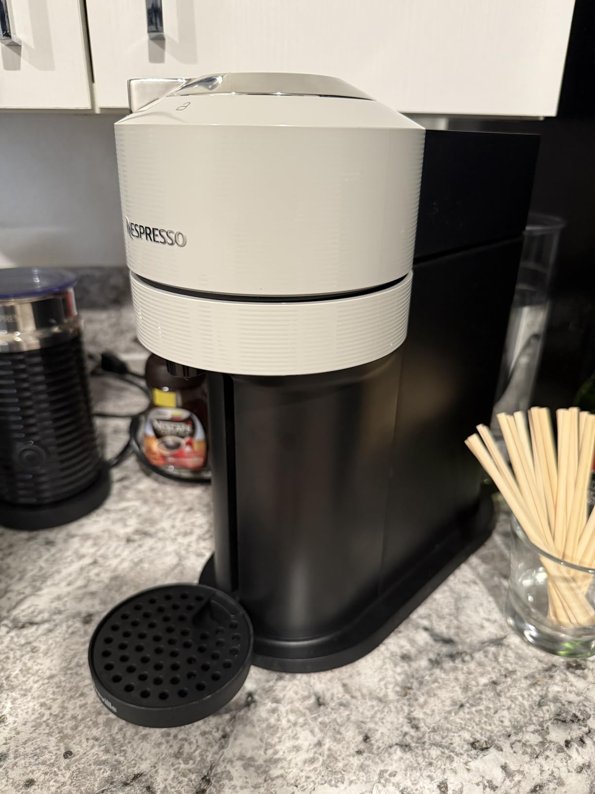 Nespresso Vertuo Next Coffee and Espresso Maker by Breville, Navy Blue customer photo 1