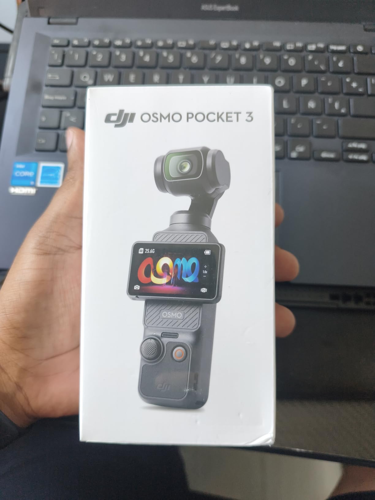 DJI Osmo Pocket 3, Vlogging Cameras with 1'' CMOS & 4K/120fps Vlog Camera, 3-Axis Stabilization, Fast Focusing, Face/Object Tracking, Digital Vlogging Camera for YouTube customer photo 1