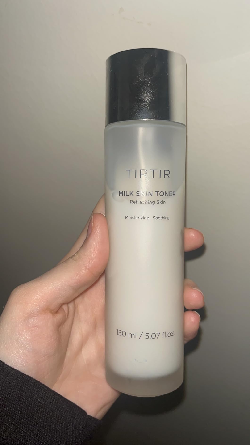 TIRTIR Milk Skin Rice Toner - Deep Moisturizing, Hydrating and Refreshing for face, Niacinamide, Ceramide, Rice Bran Extract, Nature-Oriented Ingredients, Korean Skin Care, Vegan, 150ml / 5.07 fl.oz. - Customer Photo 2