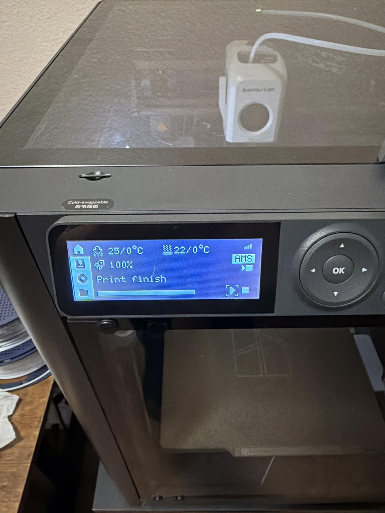 Bambu Lab P1S 3D Printer, Fully Enclosed, Support Up to 16 Colors/Multi Materials, 500mm/s Fast Printing & High Precision, CoreXY & Auto Bed Leveling, Ready-to-Use FDM 3D Printers Large Print Size Customer Review Bambu Lab P1S 3D Printer, Fully Enclosed, Support Up to 16 Colors/Multi Materials, 500mm/s Fast Printing & High Precision, CoreXY & Auto Bed Leveling, Ready-to-Use FDM 3D Printers Large Print Size - Customer Photo 2