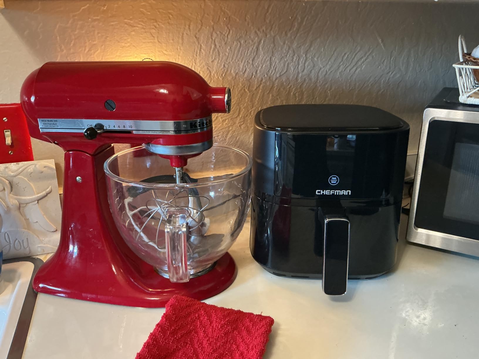 Ninja Air Fryer - 4 QT Compact Airfryer with Hi-Fry Technology, Touchscreen, 4 Presets - Black customer photo 1