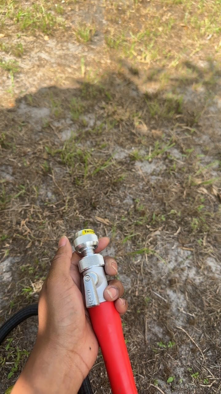 Pocket Hose 50 FT Silver Bullet 2.0 Expandable Garden Hose w/Turbo Shot Nozzle, AS SEEN ON TV, Lead-Free, Solid Aluminum Connectors, Easy On/Off Valve, Kink-Free, Leak-Proof - Customer Photo 1