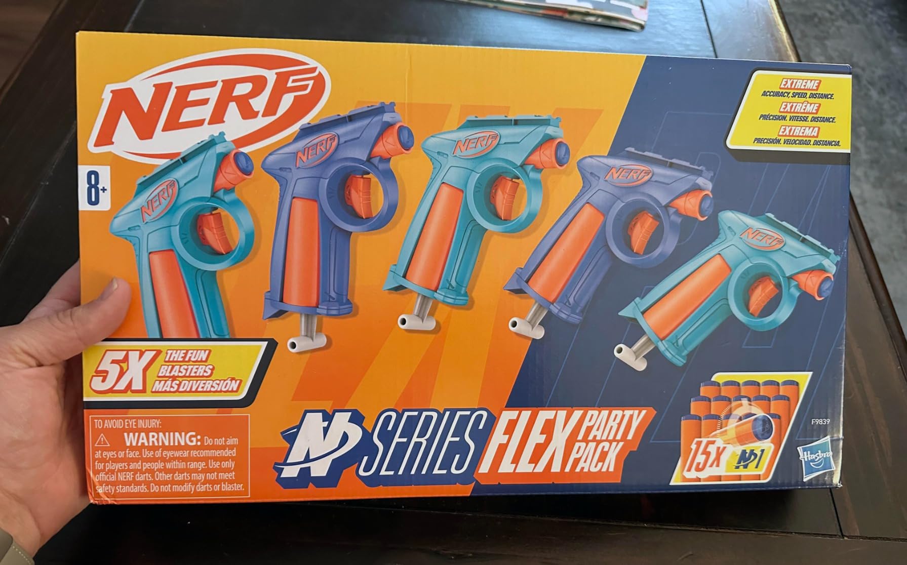 Nerf N Series Party Pack, Includes 5 N Series Flex Blasters, 15 N1 Darts Compatible Only N Series Blasters, Ages 8+ (Amazon Exclusive) Customer Review Nerf N Series Party Pack, Includes 5 N Series Flex Blasters, 15 N1 Darts Compatible Only N Series Blasters, Ages 8+ (Amazon Exclusive) - Customer Photo 1