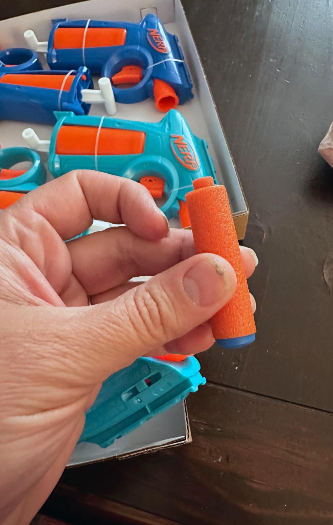 Nerf N Series Party Pack, Includes 5 N Series Flex Blasters, 15 N1 Darts Compatible Only N Series Blasters, Ages 8+ (Amazon Exclusive) Customer Review Nerf N Series Party Pack, Includes 5 N Series Flex Blasters, 15 N1 Darts Compatible Only N Series Blasters, Ages 8+ (Amazon Exclusive) - Customer Photo 2