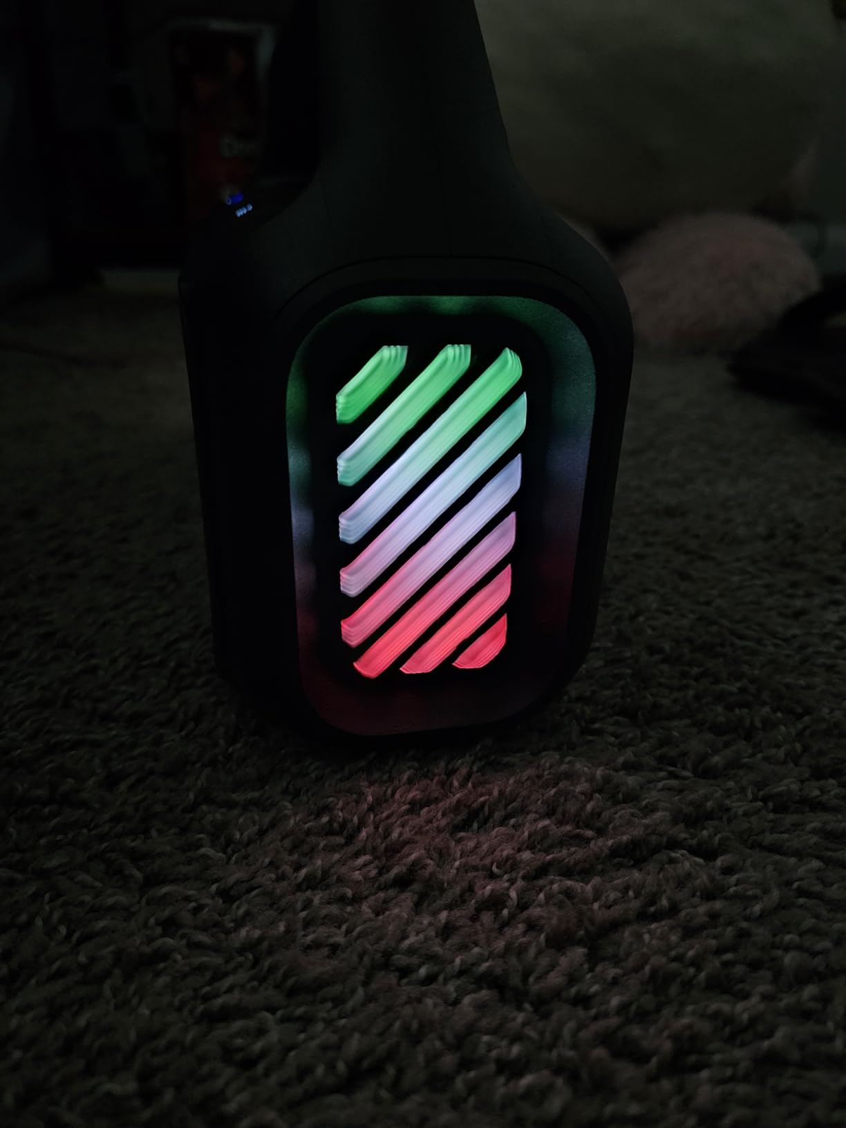 Soundcore Boom 2 By Anker, Outdoor Speaker, 80W, Subwoofer, BassUp 2.0, 24H Playtime, IPX7 Waterproof, Floatable, RGB Lights, USB-C, Custom EQ, Bluetooth 5.3, Portable for Camping and Beach - Black customer photo 1