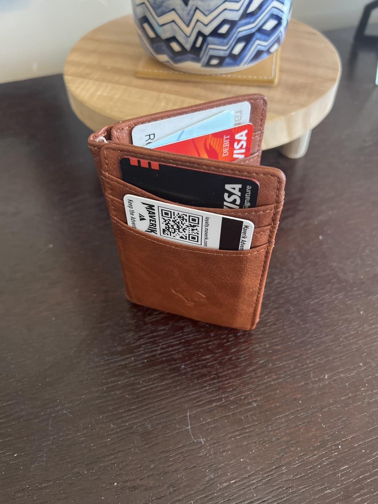 BULLIANT Magnetic Closure Slim Wallet-Genuine Leather Front Pocket Wallet for Men customer photo 1