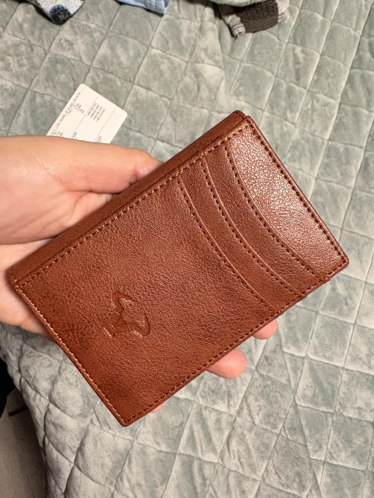 BULLIANT Magnetic Closure Slim Wallet-Genuine Leather Front Pocket Wallet for Men customer photo 2