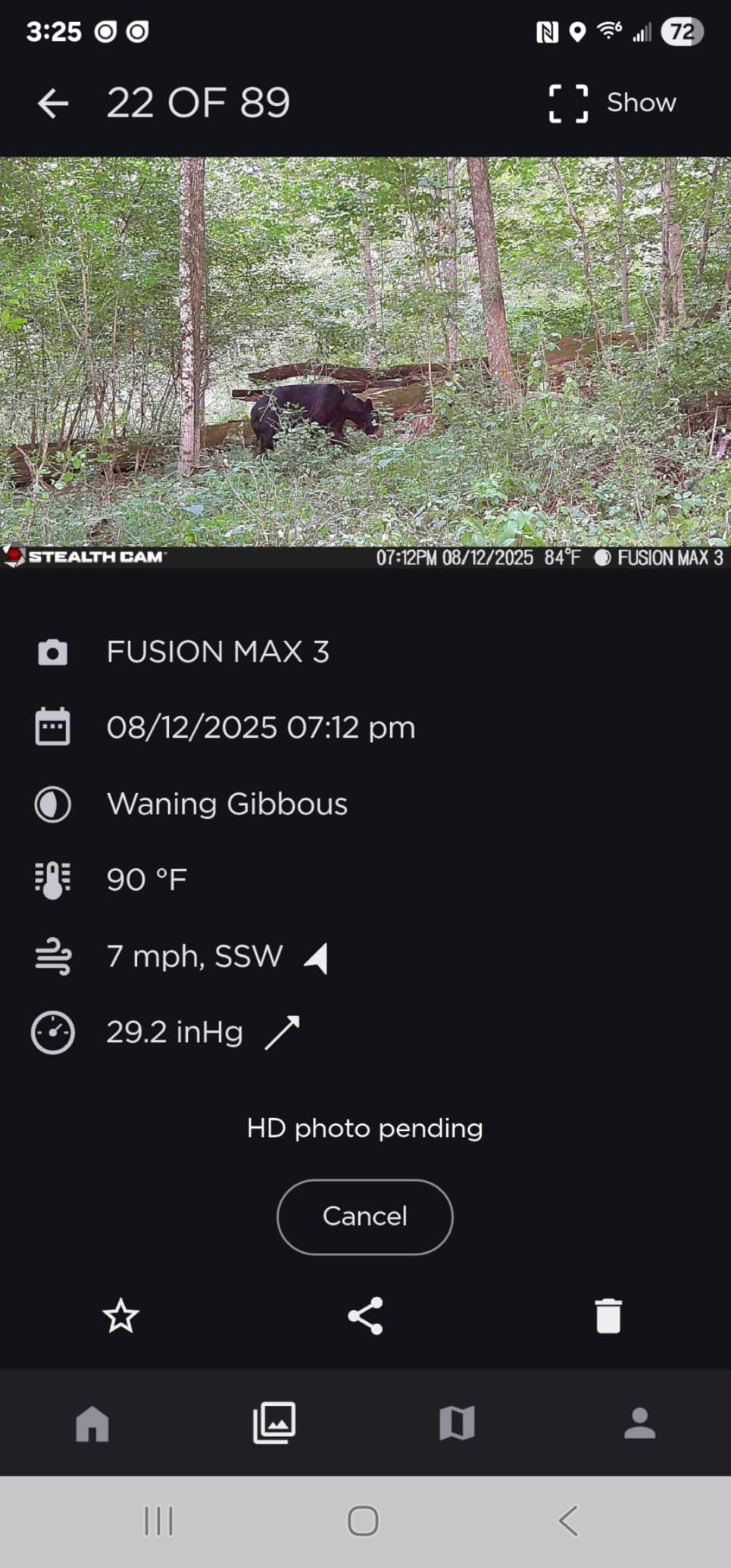 Stealth Cam Fusion MAX Dual Sim 36MP Photo & 1080P HD Video 0.35 Sec Trigger Speed App-Control Hunting Cellular Trail Camera - Available on AT&T & Verizon | 2 Pack Customer Review Stealth Cam Fusion MAX Dual Sim 36MP Photo & 1080P HD Video 0.35 Sec Trigger Speed App-Control Hunting Cellular Trail Camera - Available on AT&T & Verizon | 2 Pack - Customer Photo 2