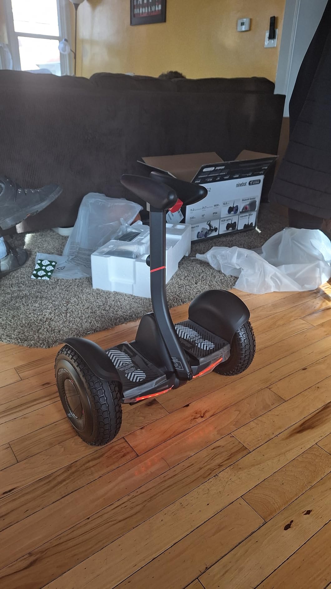Segway Ninebot S2 Electric Self-balancing Scooter, 11.2mph Top Speed, 21.7 Miles Range w/Adjustable Height, Hoverboard UL-2271 2272 Certified - Customer Photo 2