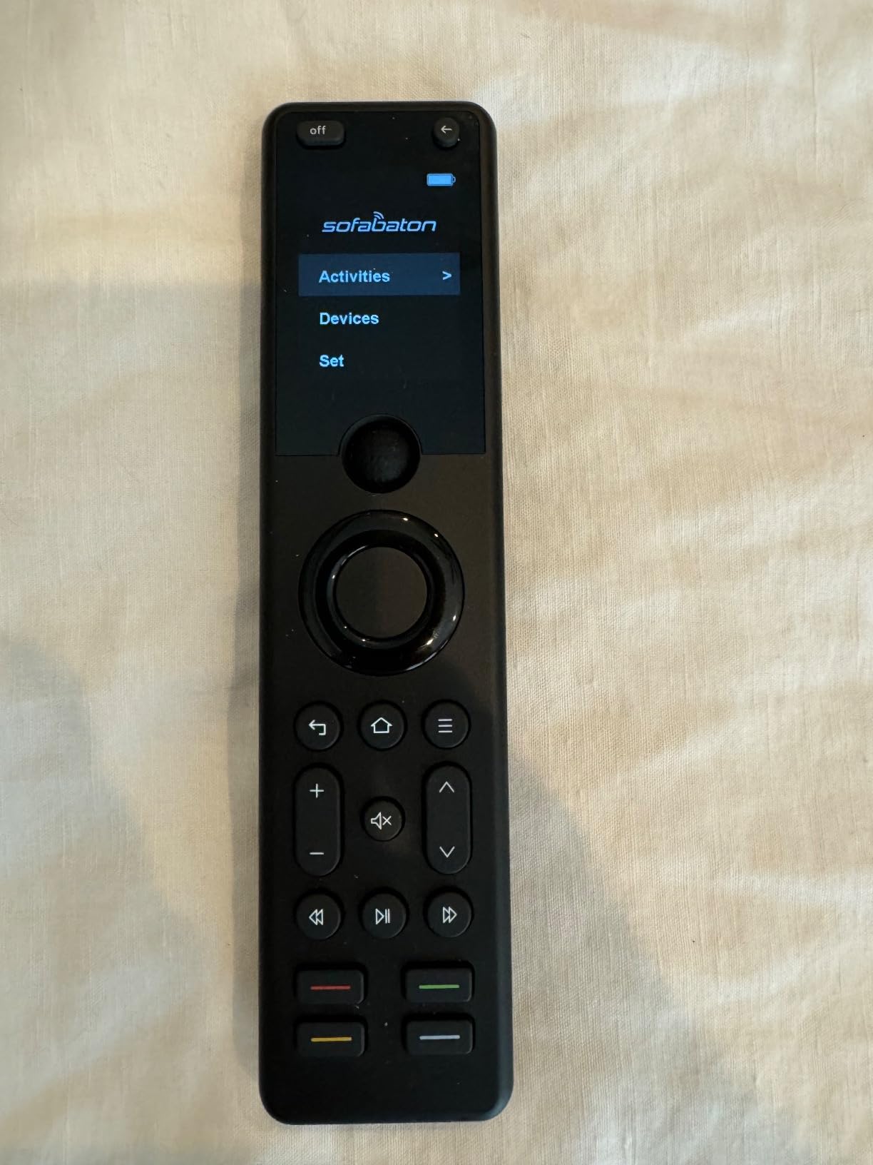 SofaBaton X1S Universal Remote with Hub and App, All in One Smart Universal Remote Control with Customize Activities, Control Up to 60 IR/Bluetooth/WiFi Devices Customer Review SofaBaton X1S Universal Remote with Hub and App, All in One Smart Universal Remote Control with Customize Activities, Control Up to 60 IR/Bluetooth/WiFi Devices - Customer Photo 1