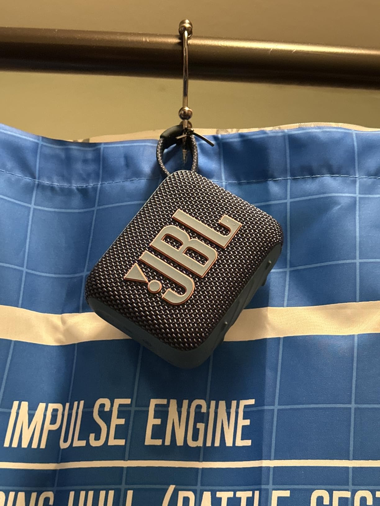 JBL Go 4 - Ultra-Portable, Waterproof and Dustproof Bluetooth Speaker, Big JBL Pro Sound with Punchy bass, 7-Hour Built-in Battery, Made in Part with Recycled Materials (Black) - Customer Photo 1