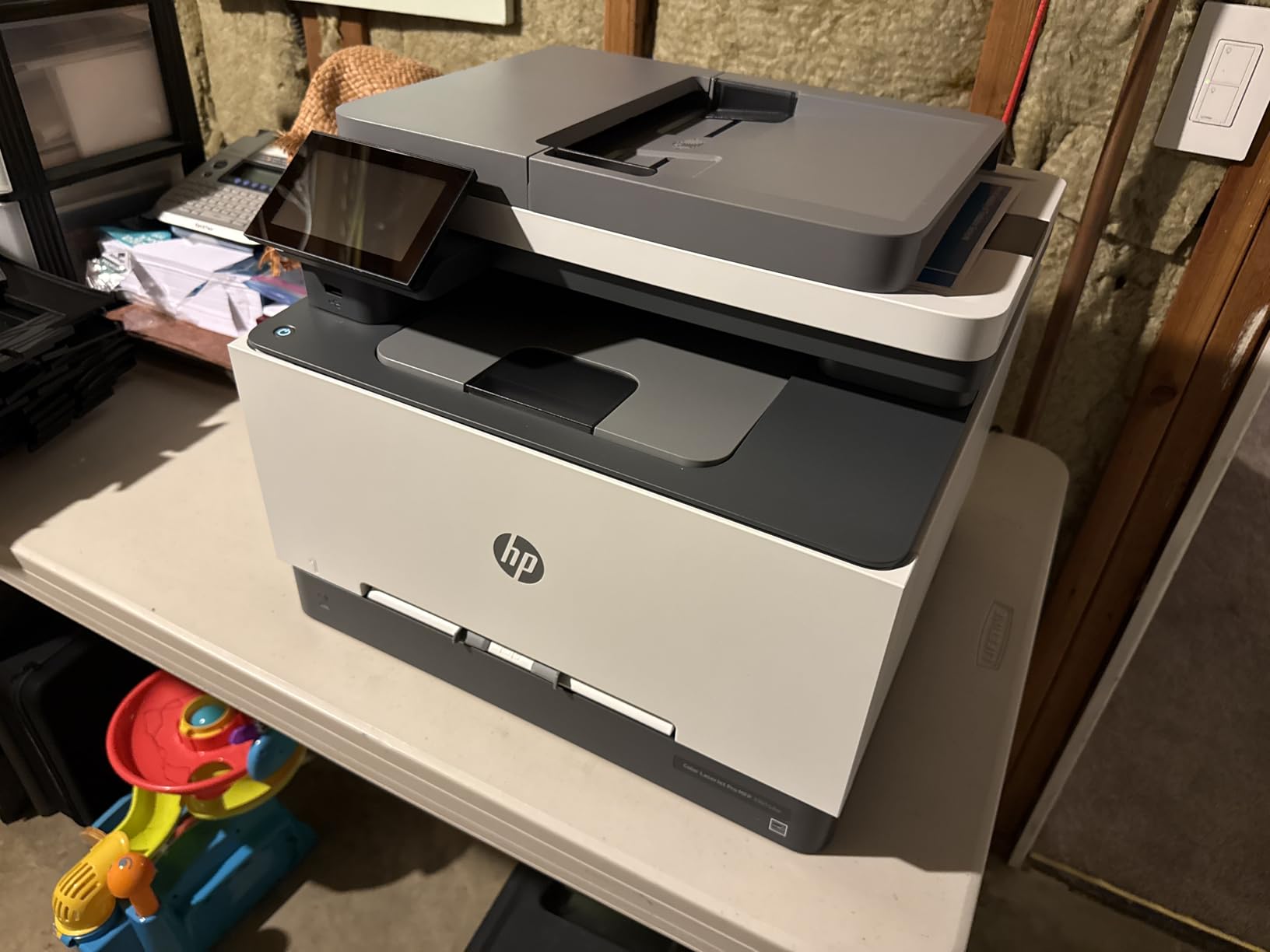 HP Color LaserJet Pro MFP 3301sdw Wireless All-in-One Color Laser Printer, Office Printer, Scanner, Copier, ADF, Duplex (499Q3F) customer photo 1