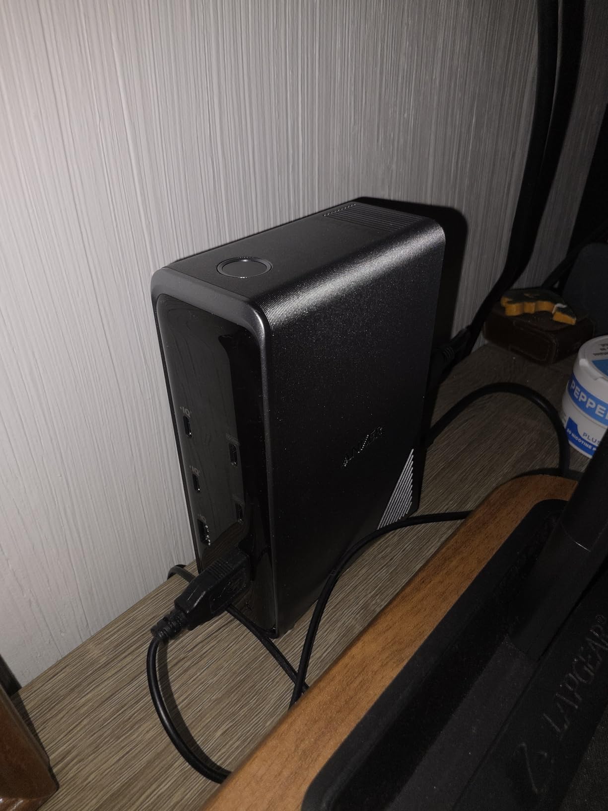 Anker Prime Docking Station, 14-Port with 160W Max Output, 10Gbps Fast Data Transfer, Real-Time Smart Interface, Audio and Ethernet Ports, Dual 4K Displays for Dell, HP, Lenovo and More Customer Review Anker Prime Docking Station, 14-Port with 160W Max Output, 10Gbps Fast Data Transfer, Real-Time Smart Interface, Audio and Ethernet Ports, Dual 4K Displays for Dell, HP, Lenovo and More - Customer Photo 3