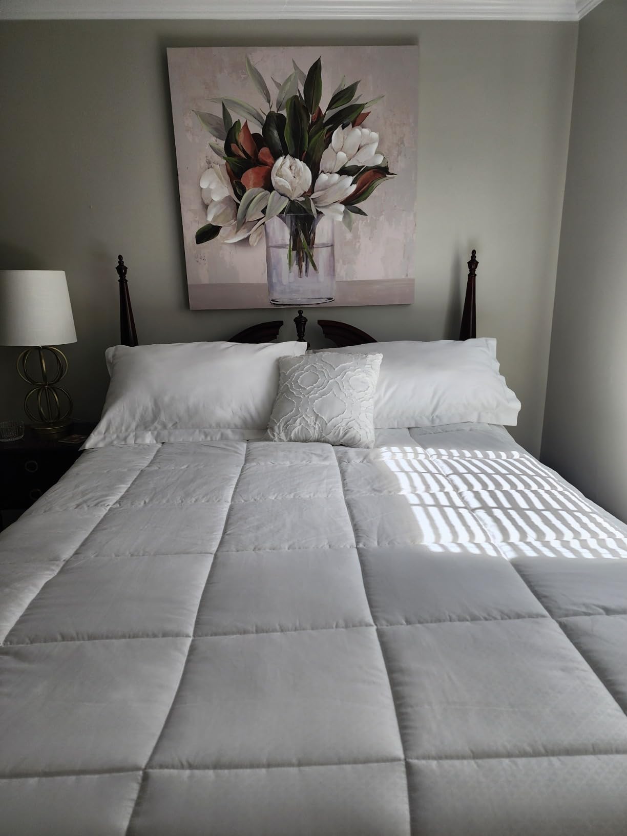 THREAD SPREAD 100% Egyptian Cotton King Size Sheets Set - Luxury 1500 Thread Count Egyptian Cotton Sheets King Size, Silky Soft, Cooling, Sateen Weave 17 THREAD SPREAD 100% Egyptian Cotton King Size Sheets Set - Luxury 1500 Thread Count Egyptian Cotton Sheets King Size, Silky Soft, Cooling, Sateen Weave 17