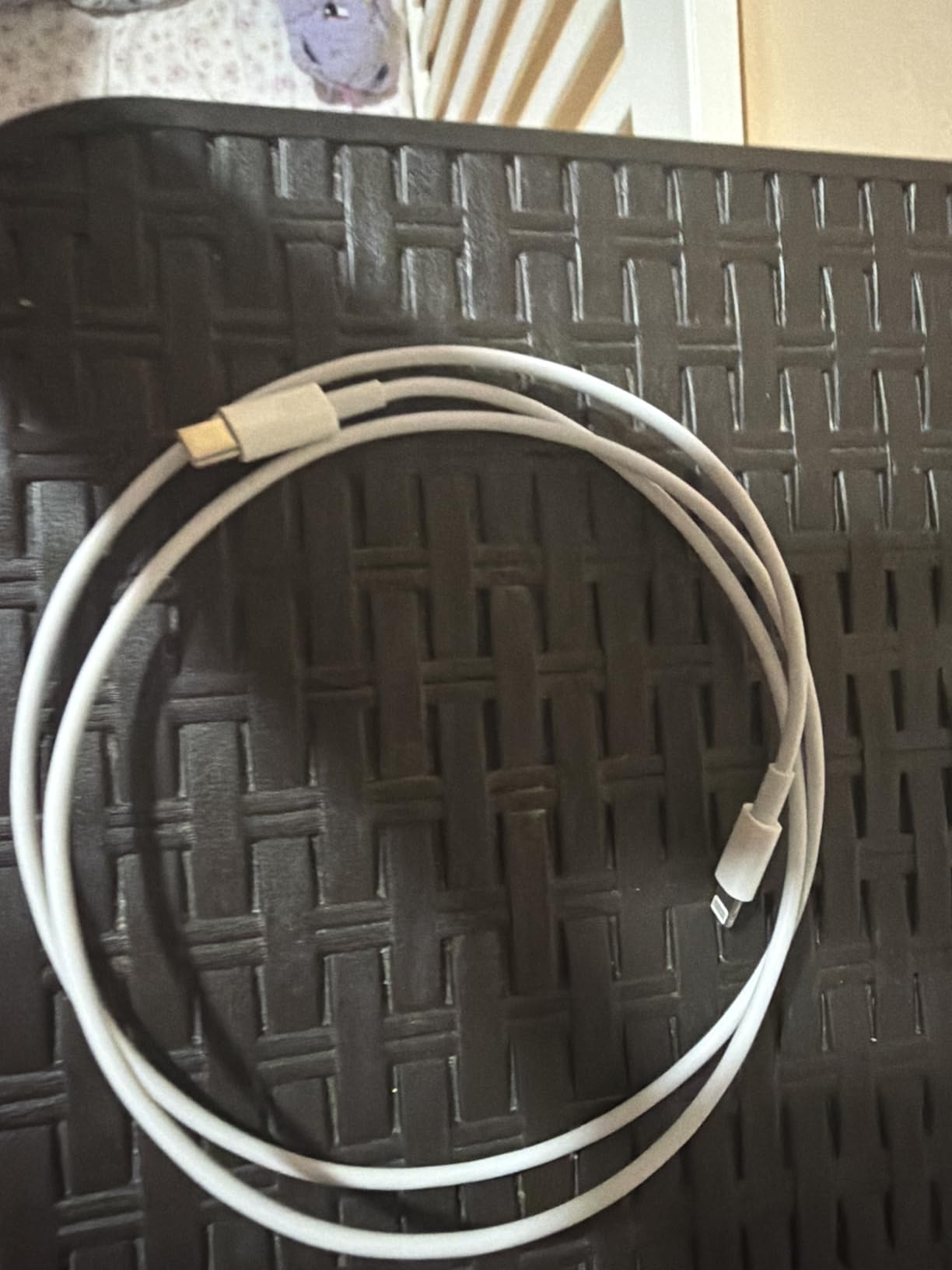 Apple USB-C to Lightning Cable (1 m): Fast and Convenient Charging, Lightning to USB-C or Thunderbolt 3 Customer Review Apple USB-C to Lightning Cable (1 m): Fast and Convenient Charging, Lightning to USB-C or Thunderbolt 3 - Customer Photo 2