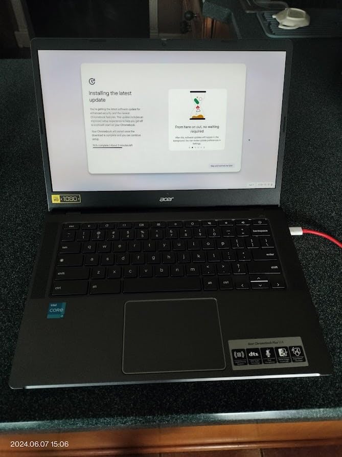 acer Chromebook Plus 514 Laptop with Google AI – 14