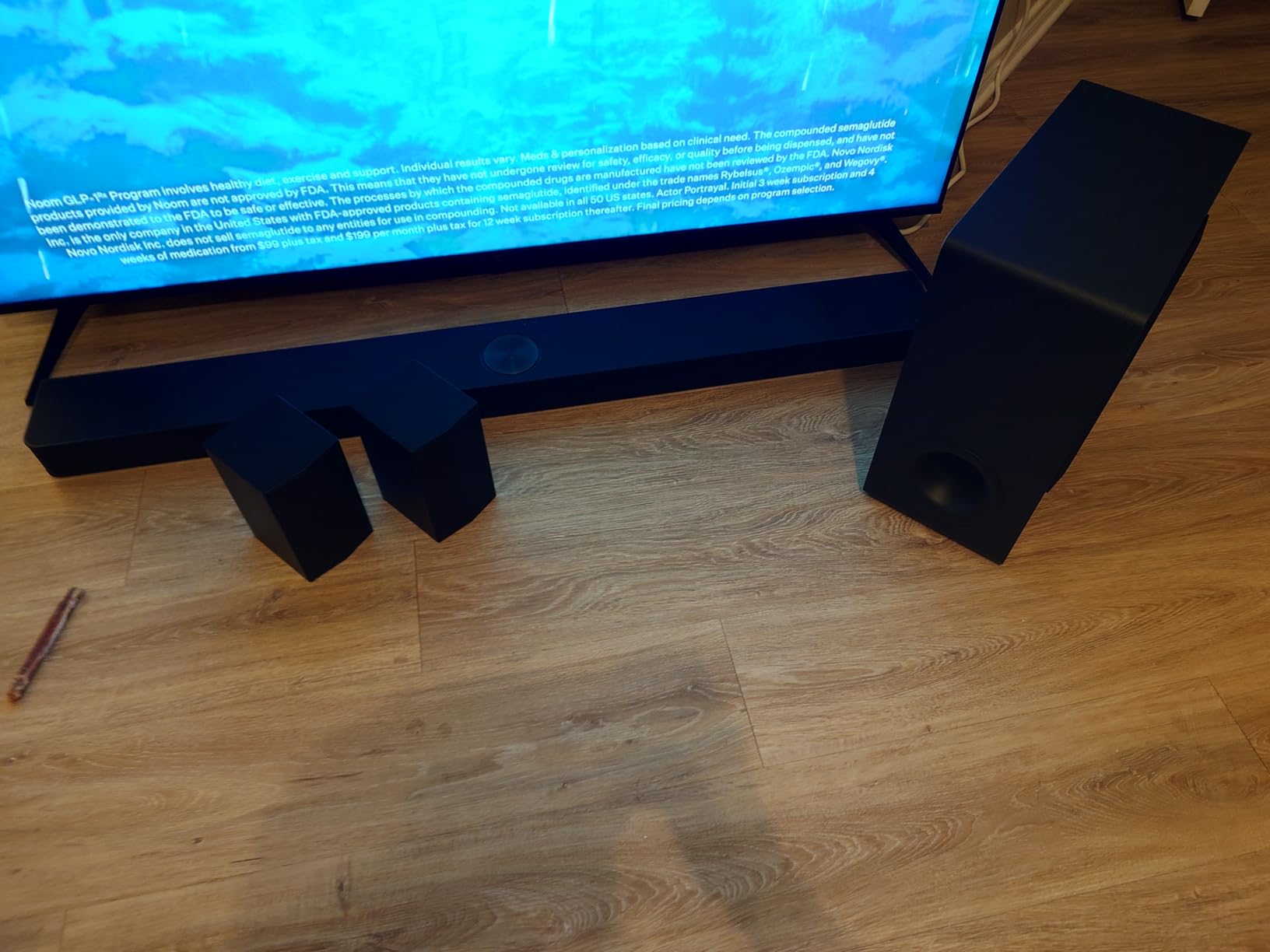LG S95TR 9.1.5-Channel OLED evo TV Matching Home Theater Soundbar with Rear Surround Speakers and Wireless Subwoofer, Wow Orchestra, Dolby Atmos, WOWCAST Built-in (2024 Model) customer photo 2