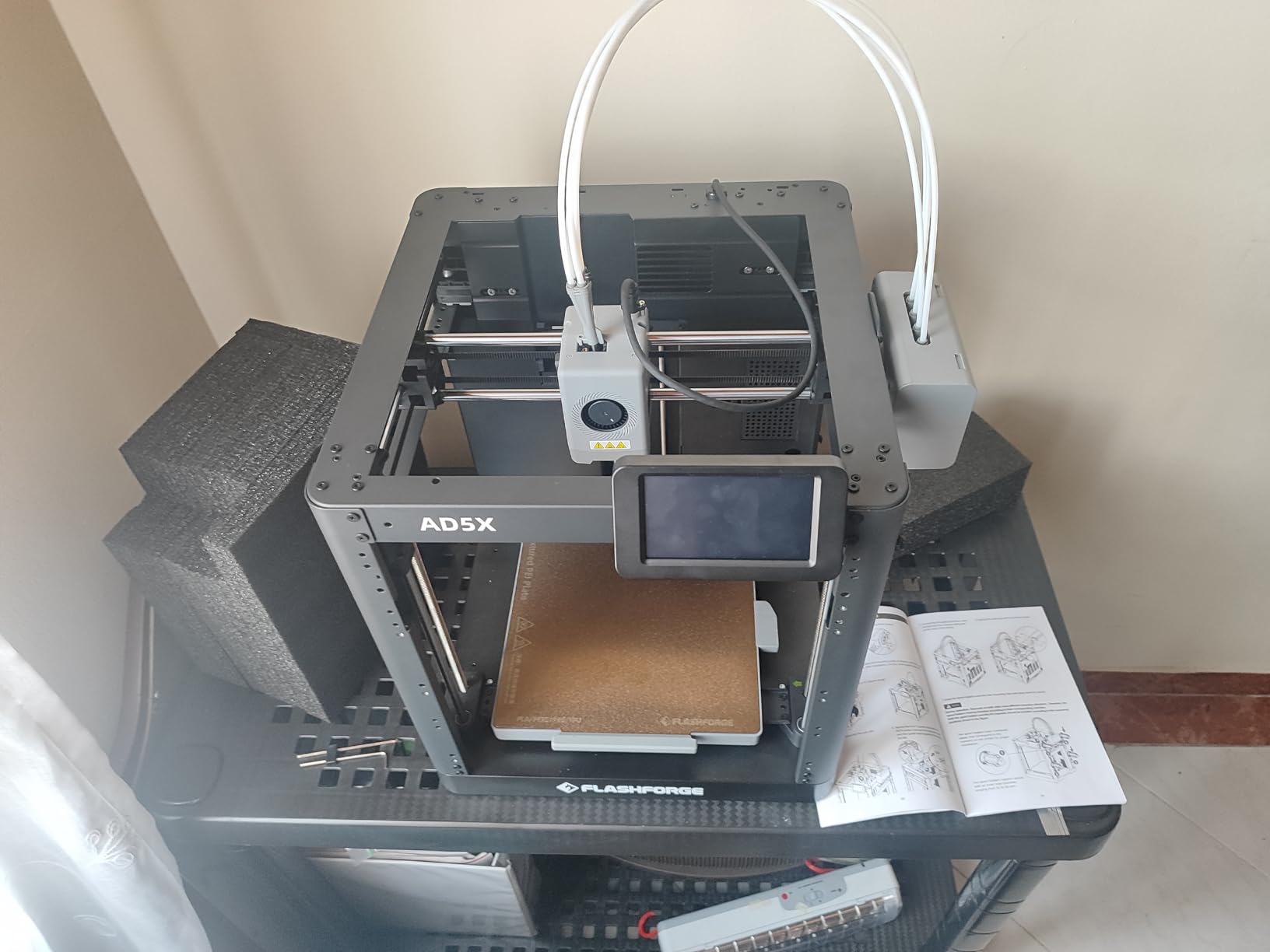 Flashforge Adventurer 5M 3D Printer for Beginners, 600mm/s Fast Printing, Direct Drive (280°C), Auto-Leveling, 8.7x8.7x8.7 PEI Build Plate - Ideal for Home, School & Makers customer photo 1