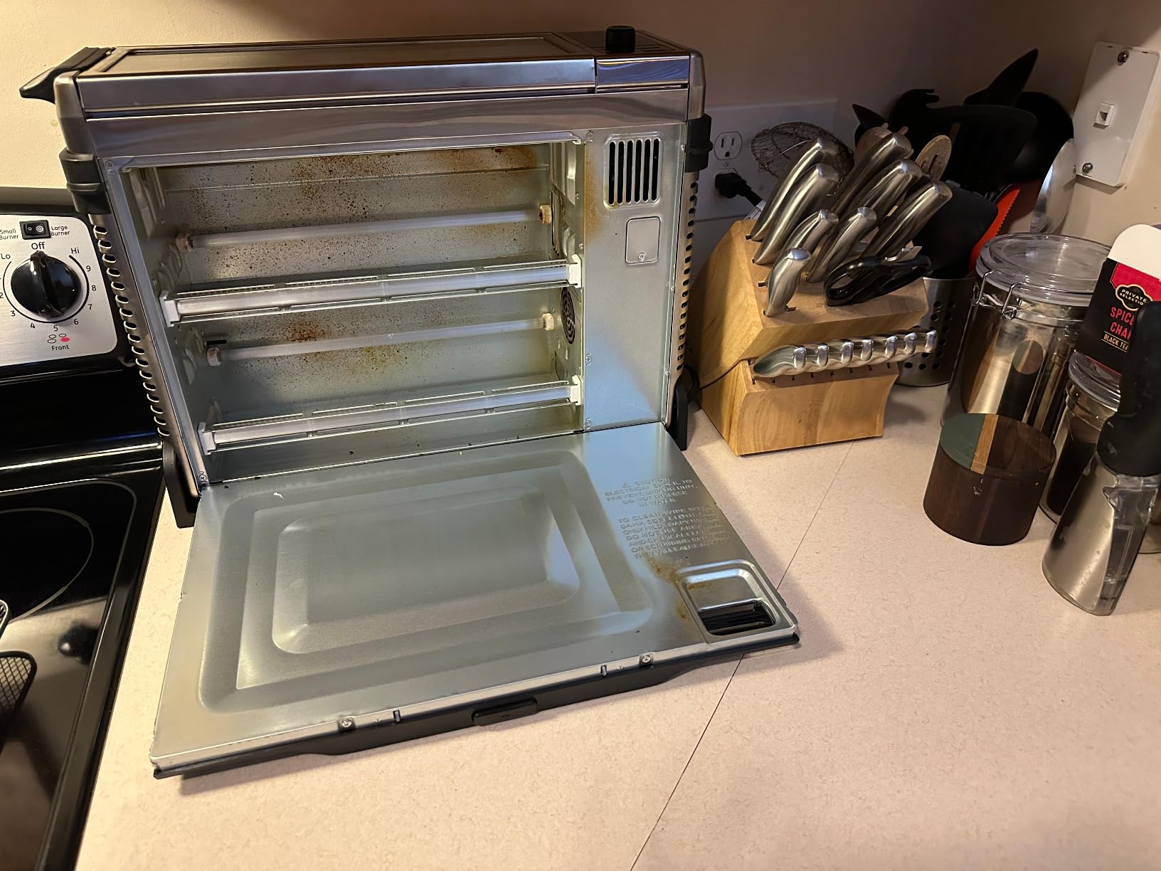 Ninja Air Fryer Toaster Oven Combo | 8-in-1 Functionality | Flip Up & Away for Storage Space | Air Fry Basket, Sheet Pan, Wire Rack & Removable Crumb Tray |1800 Watt | Stainless Steel | SP151 Customer Review Ninja Air Fryer Toaster Oven Combo | 8-in-1 Functionality | Flip Up & Away for Storage Space | Air Fry Basket, Sheet Pan, Wire Rack & Removable Crumb Tray |1800 Watt | Stainless Steel | SP151 - Customer Photo 2